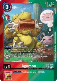 Agumon - EX8-007 (Limited Foil) - Chain of Liberation - Digimon Card Game card