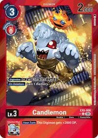 Candlemon (Limited Foil) - Chain of Liberation - Digimon Card Game card