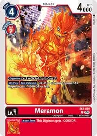 Meramon - Chain of Liberation - Digimon Card Game card