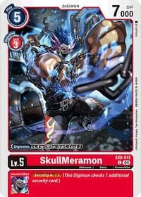 SkullMeramon - Chain of Liberation - Digimon Card Game card