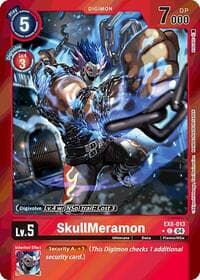 SkullMeramon (Limited Foil) - Chain of Liberation - Digimon Card Game card