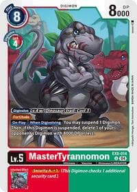 MasterTyrannomon - Chain of Liberation - Digimon Card Game card