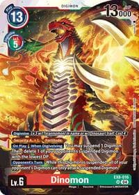 Dinomon - Chain of Liberation - Digimon Card Game card