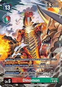 Dinomon (Alternate Art) - Chain of Liberation - Digimon Card Game card