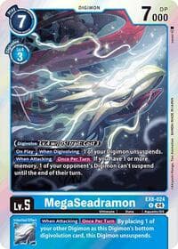 MegaSeadramon - Chain of Liberation - Digimon Card Game card