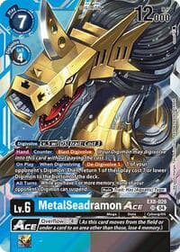 MetalSeadramon ACE - Chain of Liberation - Digimon Card Game card