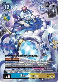 Skadimon (Alternate Art) - Chain of Liberation - Digimon Card Game card