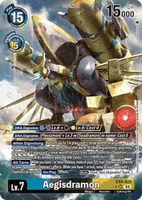 Aegisdramon (Alternate Art) - Chain of Liberation - Digimon Card Game card