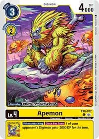 Apemon - Chain of Liberation - Digimon Card Game card