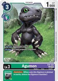 Agumon - EX8-038 - Chain of Liberation - Digimon Card Game card