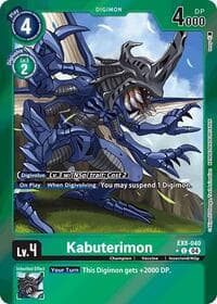 Kabuterimon (Limited Foil) - Chain of Liberation - Digimon Card Game card