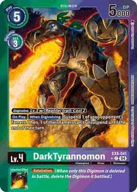 DarkTyrannomon (Limited Foil) - Chain of Liberation - Digimon Card Game card