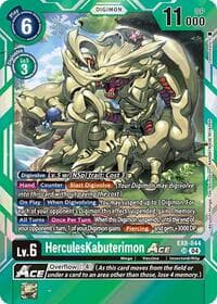 HerculesKabuterimon ACE - Chain of Liberation - Digimon Card Game card