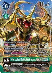 HerculesKabuterimon ACE (Alternate Art) - Chain of Liberation - Digimon Card Game card