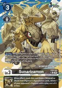 Sunarizamon (Alternate Art) - Chain of Liberation - Digimon Card Game card