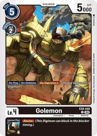 Golemon - Chain of Liberation - Digimon Card Game card