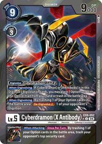Cyberdramon (X Antibody) (Limited Foil) - Chain of Liberation - Digimon Card Game card