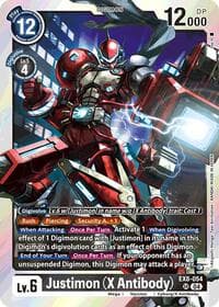 Justimon (X Antibody) - Chain of Liberation - Digimon Card Game card