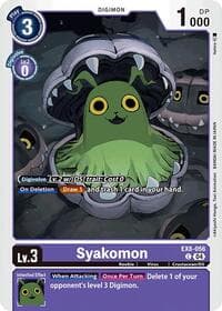 Syakomon - Chain of Liberation - Digimon Card Game card
