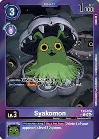 Syakomon (Limited Foil) - Chain of Liberation - Digimon Card Game card
