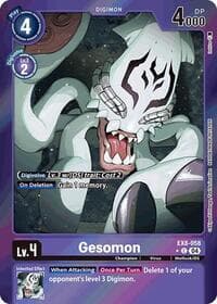 Gesomon (Limited Foil) - Chain of Liberation - Digimon Card Game card