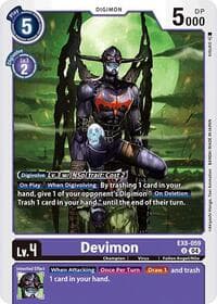 Devimon - Chain of Liberation - Digimon Card Game card