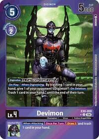 Devimon (Limited Foil) - Chain of Liberation - Digimon Card Game card