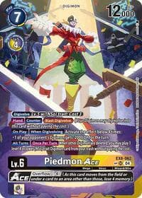 Piedmon ACE (Textured) - Chain of Liberation - Digimon Card Game card