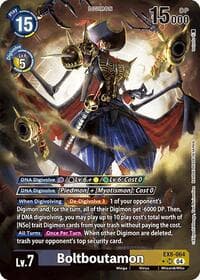 Boltboutamon (Alternate Art) - Chain of Liberation - Digimon Card Game card