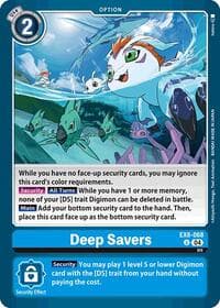 Deep Savers - Chain of Liberation - Digimon Card Game card