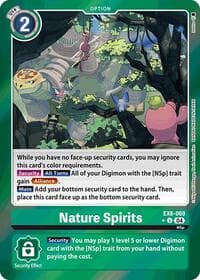 Nature Spirits (Limited Foil) - Chain of Liberation - Digimon Card Game card