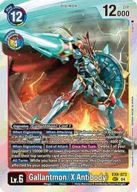 Gallantmon (X Antibody) - Chain of Liberation - Digimon Card Game card