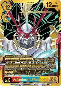 Gallantmon (X Antibody) (Textured) - Chain of Liberation - Digimon Card Game card