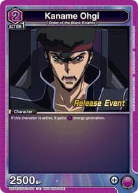 Kaname Ohgi - UE04BT: CODE GEASS: Lelouch of the Rebellion Release Event Cards - Union Arena card
