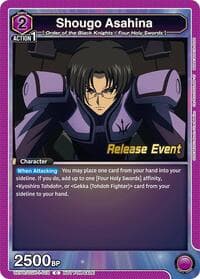 Shougo Asahina - UE04BT: CODE GEASS: Lelouch of the Rebellion Release Event Cards - Union Arena card