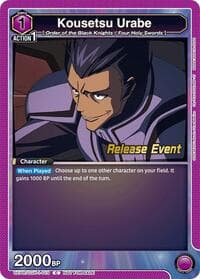 Kousetsu Urabe - UE04BT: CODE GEASS: Lelouch of the Rebellion Release Event Cards - Union Arena card