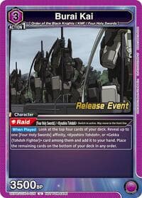 Burai Kai - UE04BT: CODE GEASS: Lelouch of the Rebellion Release Event Cards - Union Arena card
