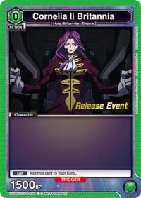 Cornelia li Britannia (038) - UE04BT: CODE GEASS: Lelouch of the Rebellion Release Event Cards - Union Arena card