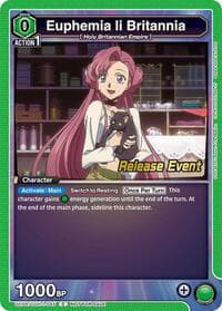 Euphemia li Britannia (045) - UE04BT: CODE GEASS: Lelouch of the Rebellion Release Event Cards - Union Arena card