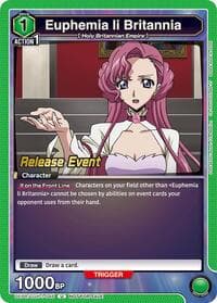 Euphemia li Britannia (046) - UE04BT: CODE GEASS: Lelouch of the Rebellion Release Event Cards - Union Arena card