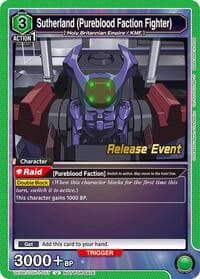 Sutherland (Pureblood Faction Fighter) - UE04BT: CODE GEASS: Lelouch of the Rebellion Release Event Cards - Union Arena card