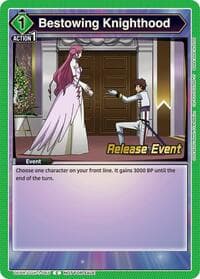 Bestowing Knighthood - UE04BT: CODE GEASS: Lelouch of the Rebellion Release Event Cards - Union Arena card