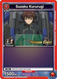 Suzaku Kururugi (072) - UE04BT: CODE GEASS: Lelouch of the Rebellion Release Event Cards - Union Arena card