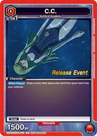 C.C. (075) - UE04BT: CODE GEASS: Lelouch of the Rebellion Release Event Cards - Union Arena card