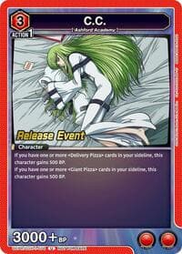 C.C. (076) - UE04BT: CODE GEASS: Lelouch of the Rebellion Release Event Cards - Union Arena card