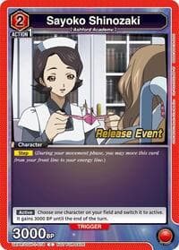 Sayoko Shinozaki - UE04BT: CODE GEASS: Lelouch of the Rebellion Release Event Cards - Union Arena card
