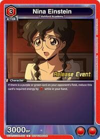 Nina Einstein - UE04BT: CODE GEASS: Lelouch of the Rebellion Release Event Cards - Union Arena card