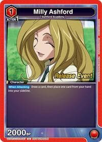Milly Ashford (087) - UE04BT: CODE GEASS: Lelouch of the Rebellion Release Event Cards - Union Arena card