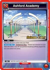 Ashford Academy - UE04BT: CODE GEASS: Lelouch of the Rebellion Release Event Cards - Union Arena card