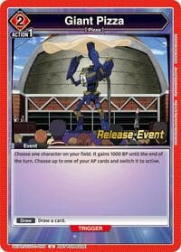 Giant Pizza - UE04BT: CODE GEASS: Lelouch of the Rebellion Release Event Cards - Union Arena card